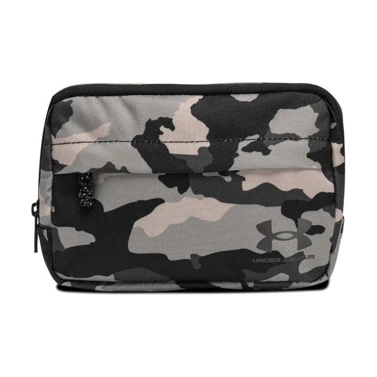 Under Armour Polyester Shoulder Bag, Crossbody Bag Regular Unisex Camouflage Black-0