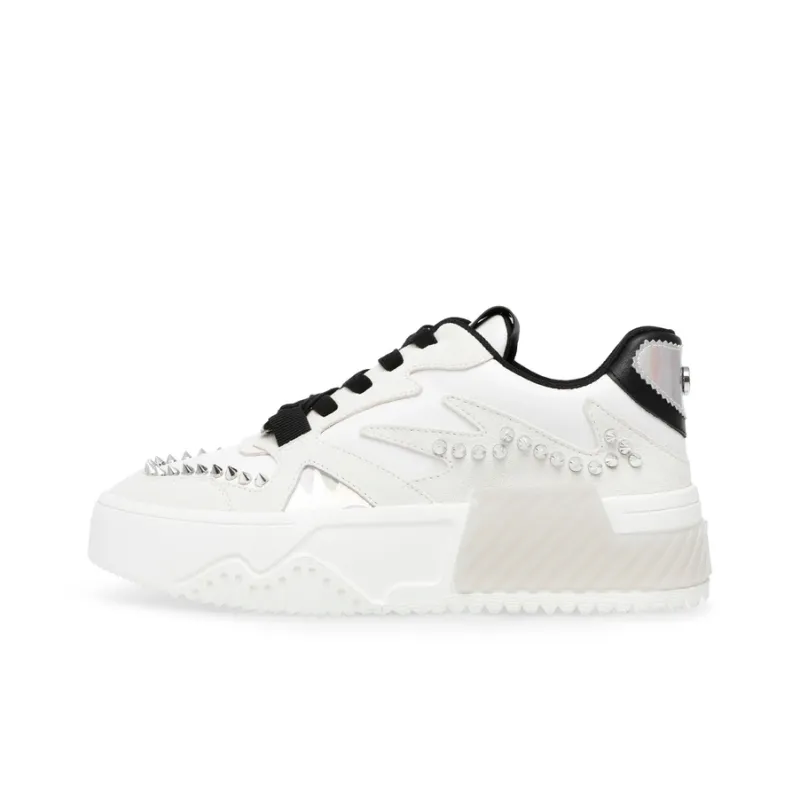 STEVE MADDEN Low-Top Skateboard Shoes 4.8cm Women's White-0