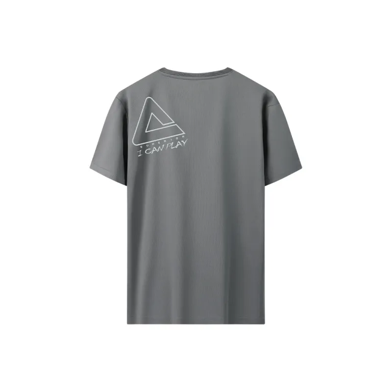 PEAK T Shirts Men Gray Includes Socks-2