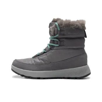 Columbia Slip Resistant, Abrasion Resistant, Thermal High Top Outdoor Shoes Women's Gray