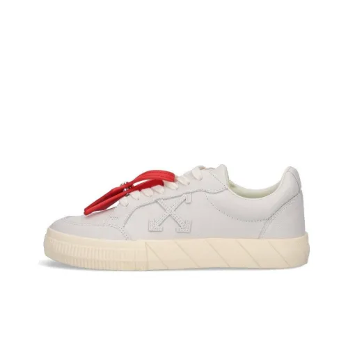 OFF-WHITE Vulc Leather Sneaker Grey White