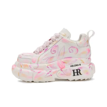 HR Low Top Chunky Sneakers 6.5cm Women's Pink