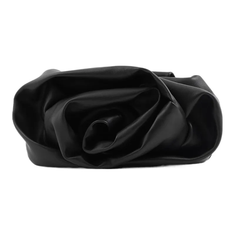 Burberry Lambskin Clutch Regular Women's Black-0