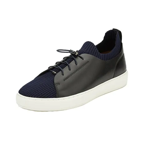 TIMOTHY&CO. Low-Top Skateboard Shoes Men's Black-1