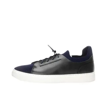 TIMOTHY&CO. Low-Top Skateboard Shoes Men's Black