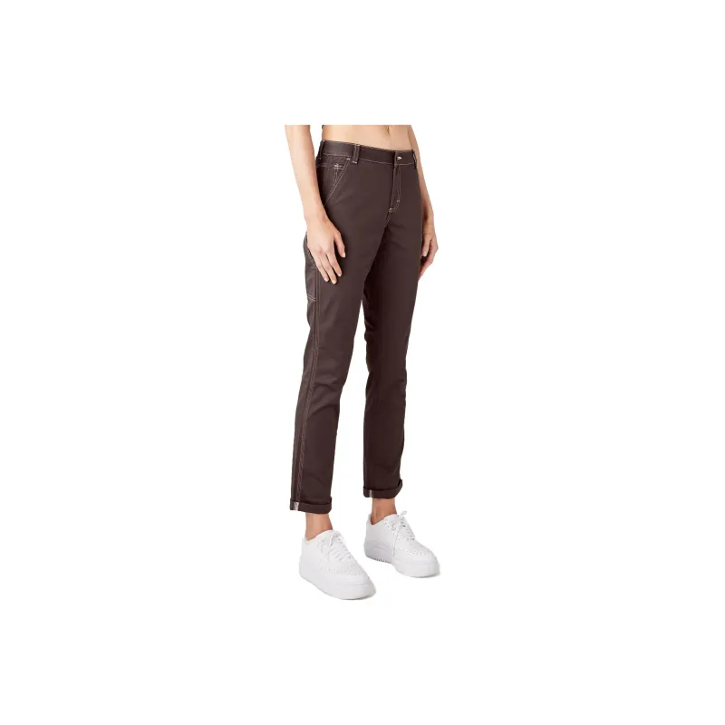 Dickies Cargo Pants Women's Chocolate Brown-3