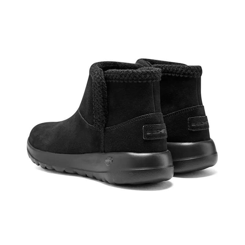 Skechers ON THE GO Abrasion Resistant Crew Snow Boots Women's Black-4