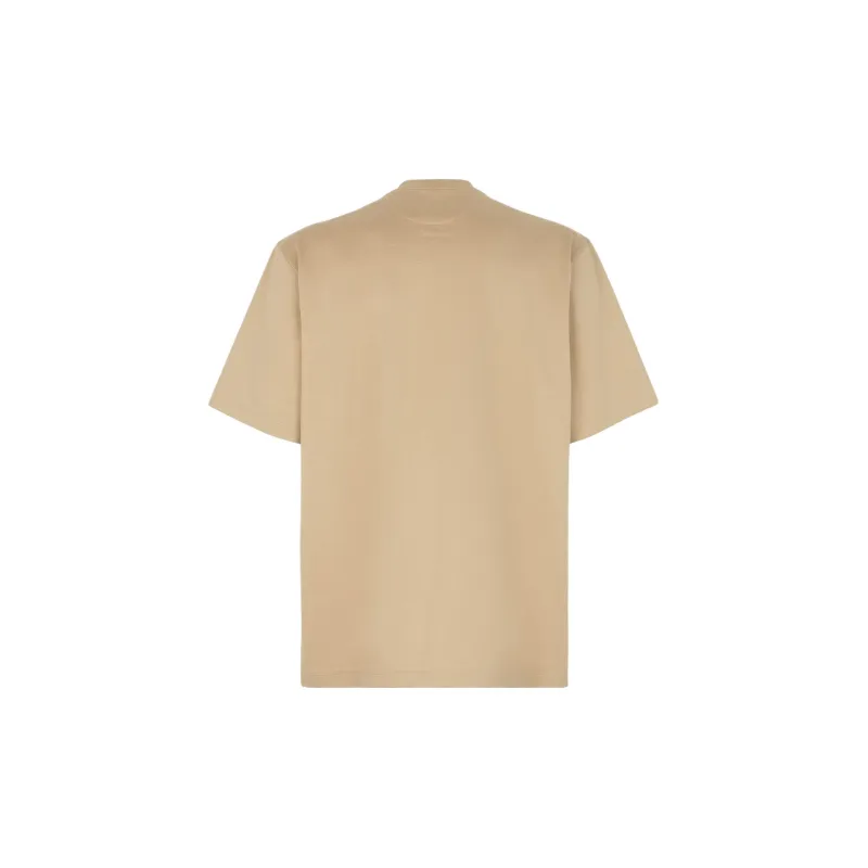 FENDI Monogrammed Pocket Crewneck T Shirt-1