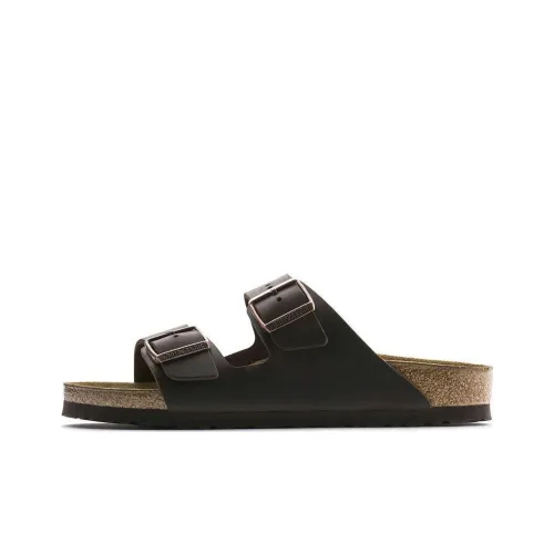 Birkenstock Slide Slippers Unisex Brown Narrow Fit