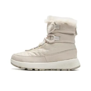 Columbia Anti Slip Wear Resistant High Top Outdoor Shoes Women's Beige