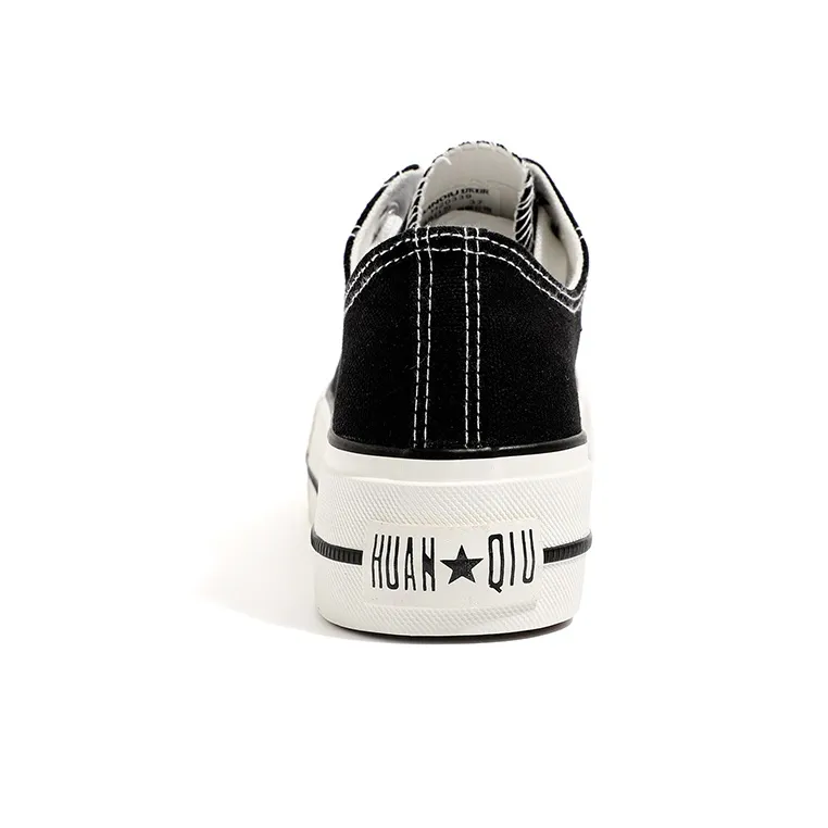 HUANQIU Wear resistant And Lightweight Low Top Canvas Shoes Women's-10