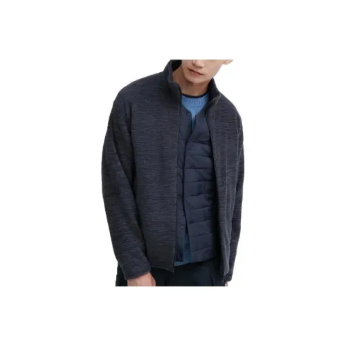 UNIQLO Jackets Unisex Dark Blue