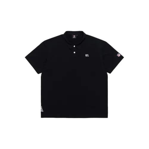 NFL Polo Shirts Men Black