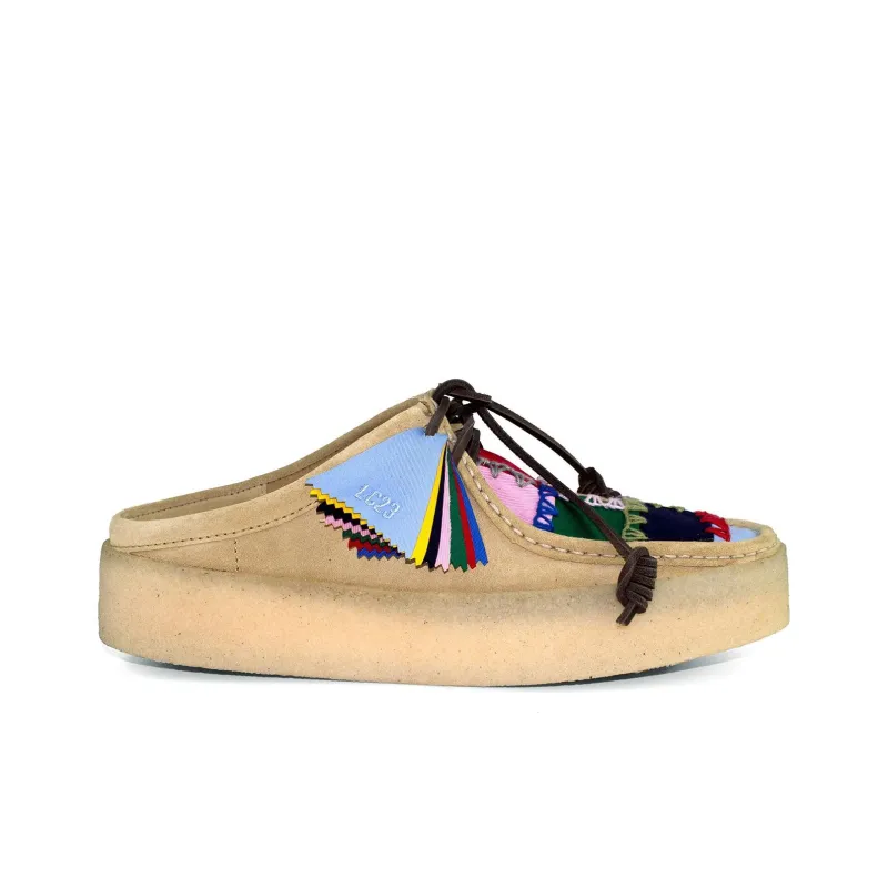 LC23 x Clarks Wrap-toe Slippers Men's Brown Colorful-1