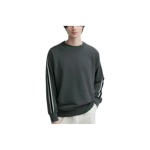 UNIQLO Sweatshirts Unisex Dark Gray