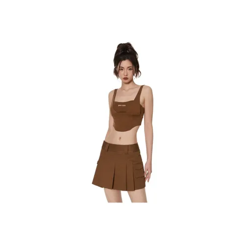 WODA CLUB Camisoles Women's Brown