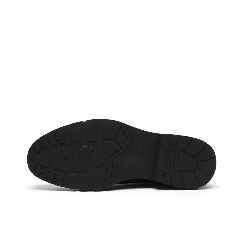 ELLE HOMME Elite Collection Dress Shoes Men's Black-5