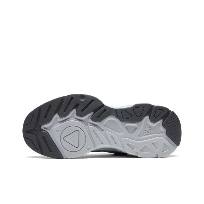 PEAK Wear Resistant Breathable Slip Resistant Low Top Casual Shoes Men's Gray-5