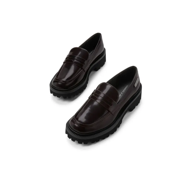 CHARLES&KEITH Loafers 4.4cm Women's-5