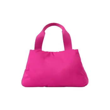 COS Polyester Tote Bag, Shopping Bag, Shoulder Bag, Handbag Regular Women's Rose Red