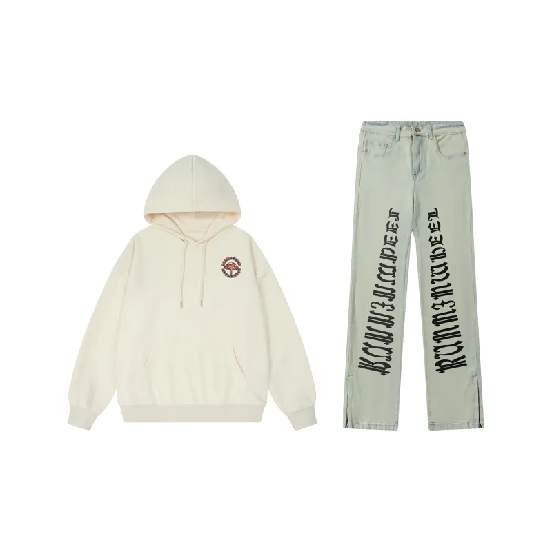 RUNNINWHEEL Sweatshirt Sets Unisex-5