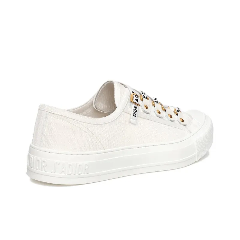 DIOR Walk'N'DIOR Low Top White Canvas Women's-3