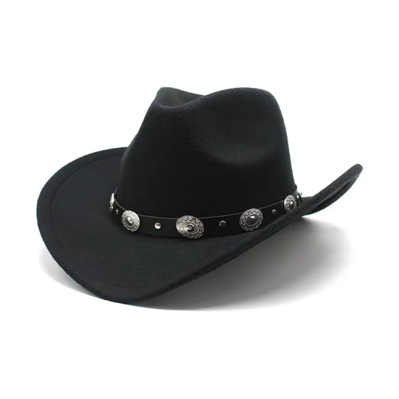 VIVIWELL Woolen Top Hats Unisex-4