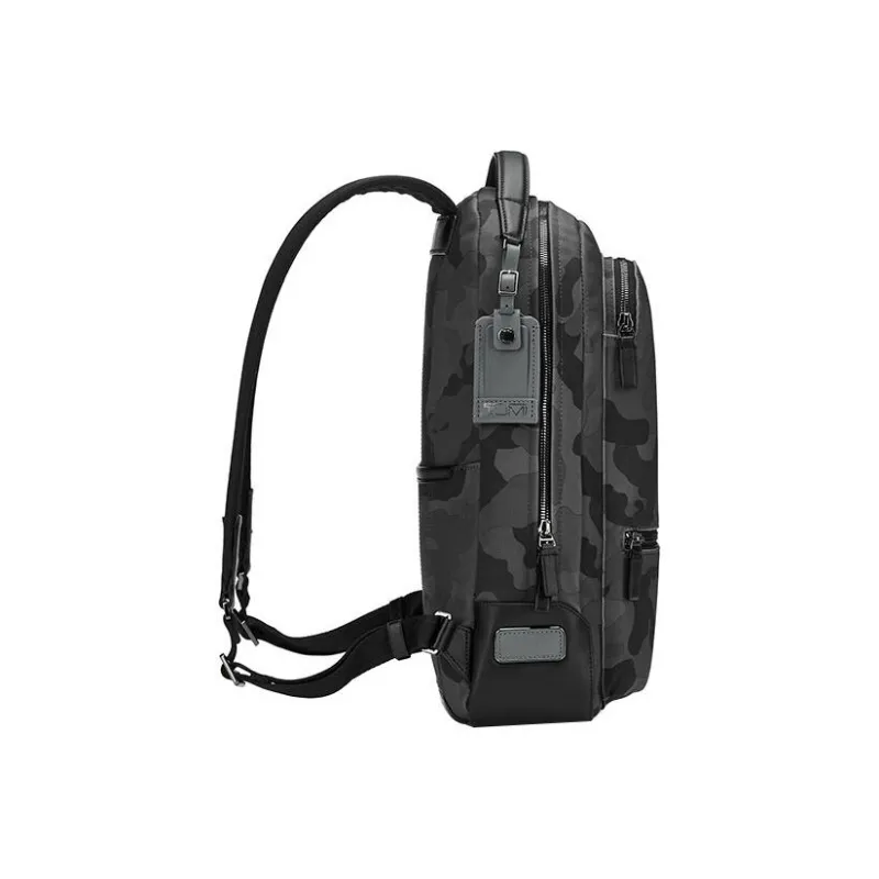 TUMI Polyester Travel Bags Backpack Men's Camouflage Gray-1