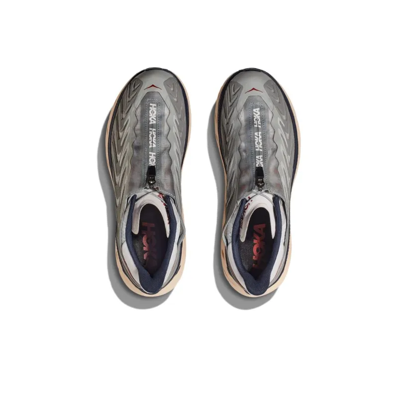 HOKA ONE ONE Project Clifton Knitted Running 'Grey Beige'-3
