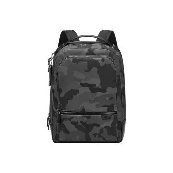 TUMI Polyester Travel Bags Backpack Men's Camouflage Gray
