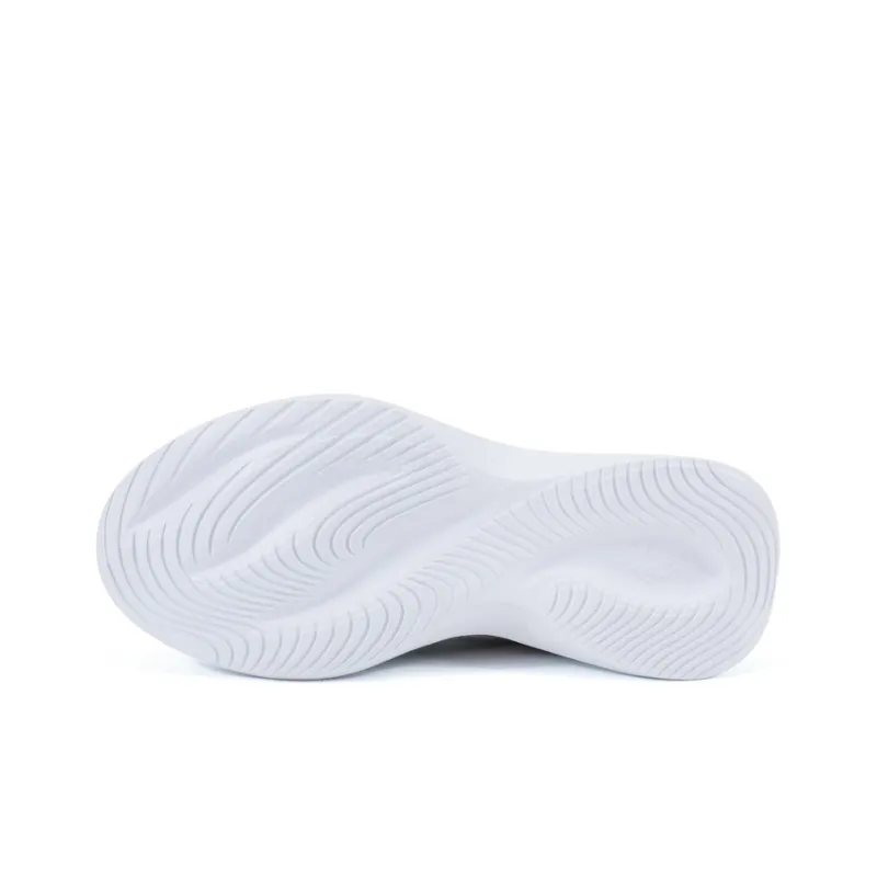 QIAODAN Slip Resistant Water Resistant Low Top Running Shoes Women's White Black-5
