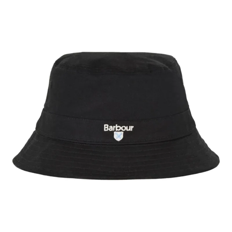 BARBOUR Bucket Hats Unisex Black-0