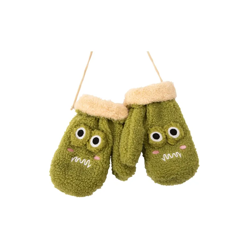 BAIJUAN Knit Gloves Unisex-5