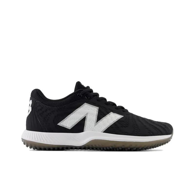 New Balance FuelCell 4040v7 Turf Trainer Black Optic White-1