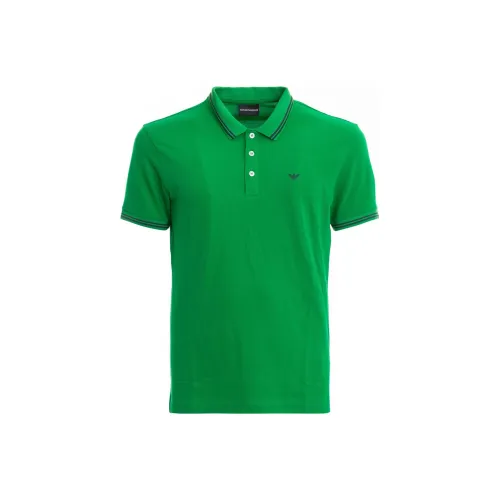 EMPORIO ARMANI Polo Shirts Men Green