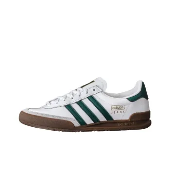 Adidas Originals Jeans White Collegiate Green Gum