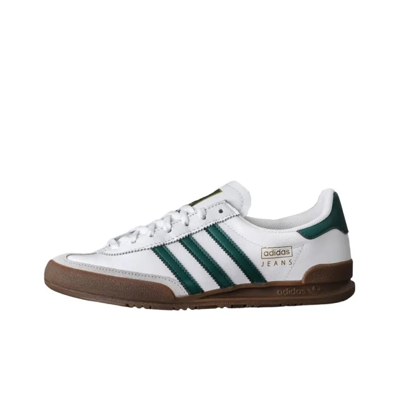 Adidas Jeans White Collegiate Green Gum-0
