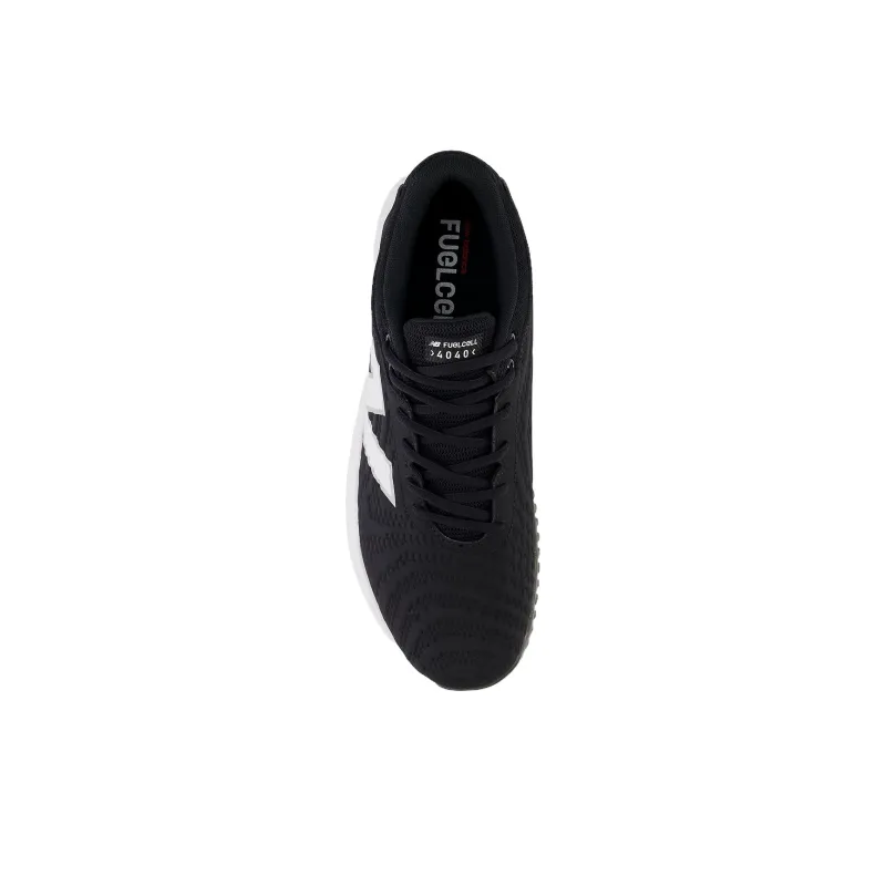 New Balance FuelCell 4040v7 Turf Trainer Black Optic White-3