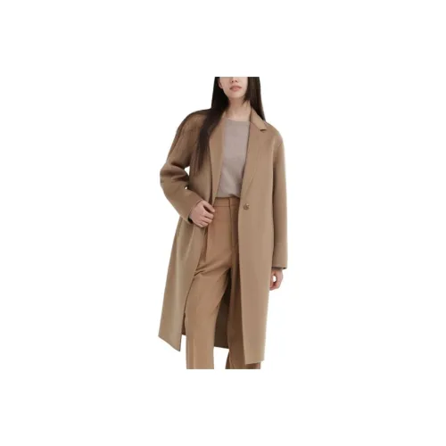 UNIQLO Coats Women's Dark Beige