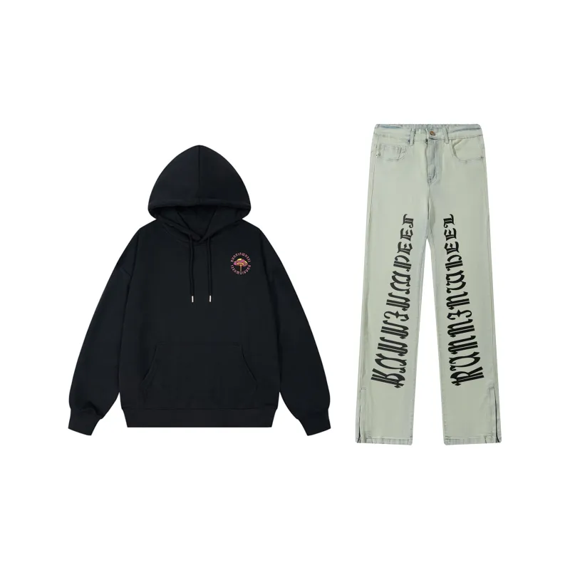 RUNNINWHEEL Sweatshirt Sets Unisex-1