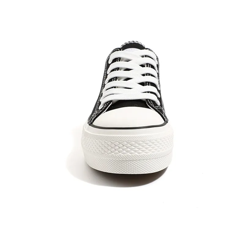 HUANQIU Wear resistant And Lightweight Low Top Canvas Shoes Women's-9