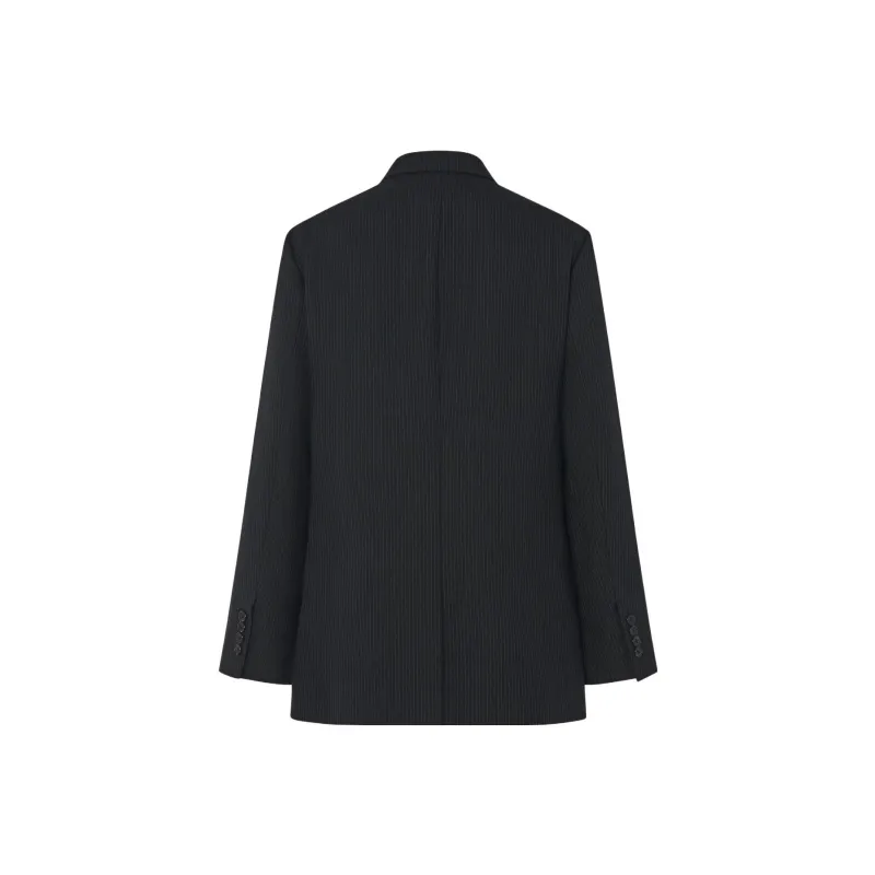 THE ROW Pinstripe Patterned Tailored Blazer-1
