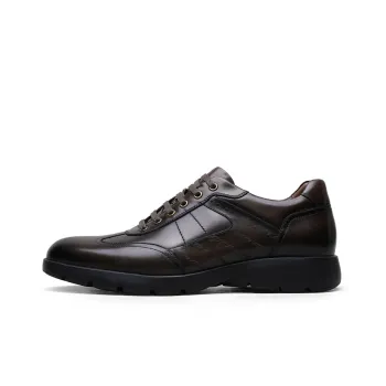 GOLDLION Dress Shoes Men's Brown