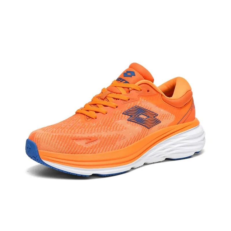 LOTTO Super Diamond Running Shoes Women's Low Top Quicksand/Light Orange/Black/White-1
