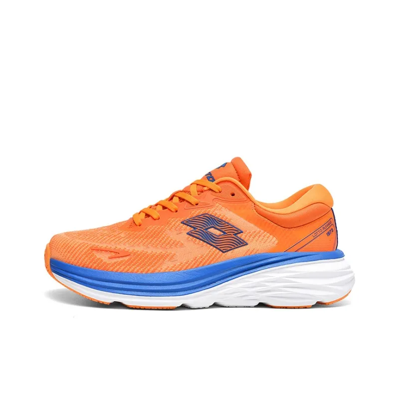 LOTTO Wind Diamond Anti-Slip And Wear-Resistant Cushioning Breathable Lightweight Low-Top Running Shoes Men's-0
