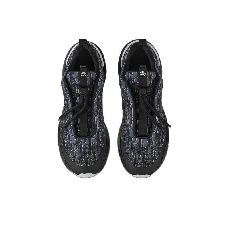 DIOR B24 Black DIOR Oblique Technical Fabric-4