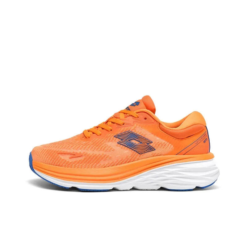 LOTTO Super Diamond Running Shoes Women's Low Top Quicksand/Light Orange/Black/White-0