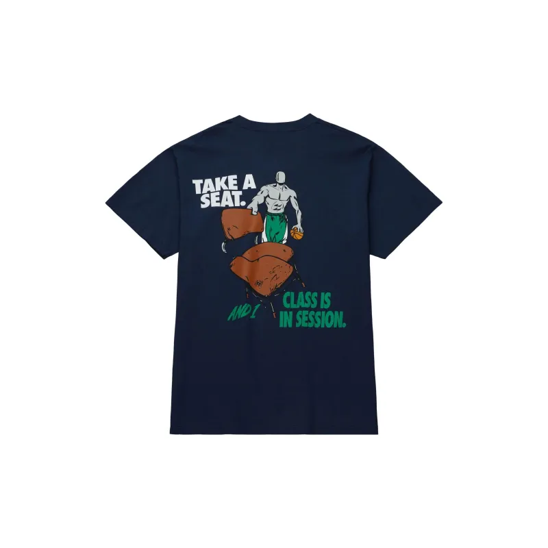 And1 X Mitchell Ness T-Shirts Men Blue-1