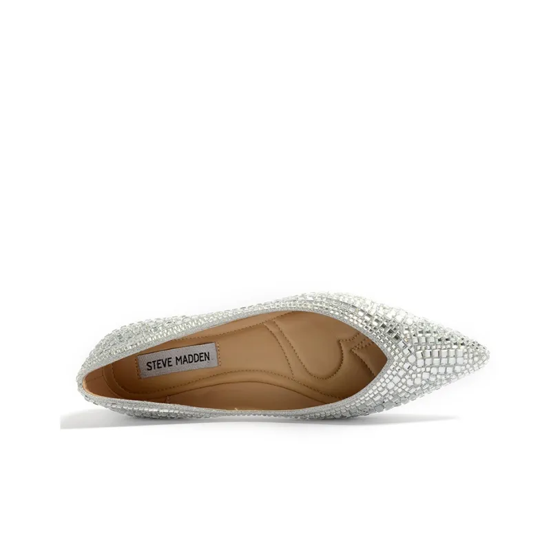 STEVE MADDEN Casual Single Shoes 1.2cm Women's Silver-3