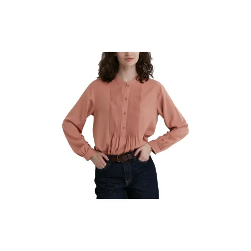 UNIQLO Shirts Women's Peach Pink